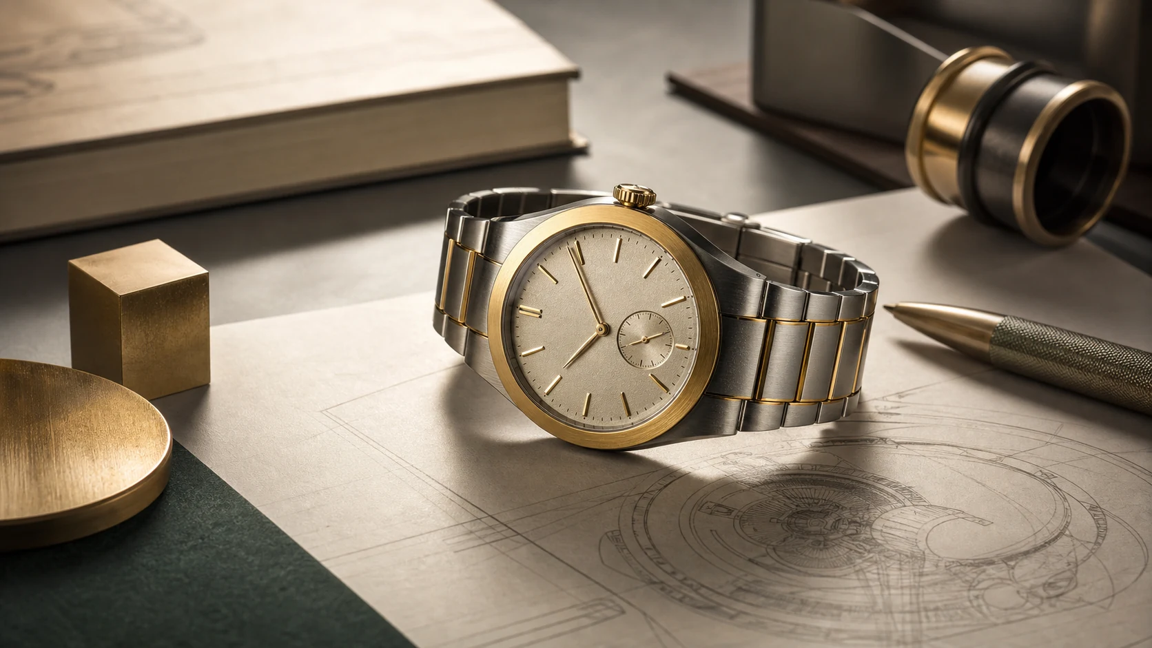 Orologi di lusso: l'oro verde - immagine editoriale correlata